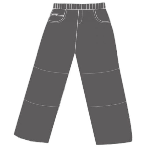 Boys Gaberdine Pants w Double Knee